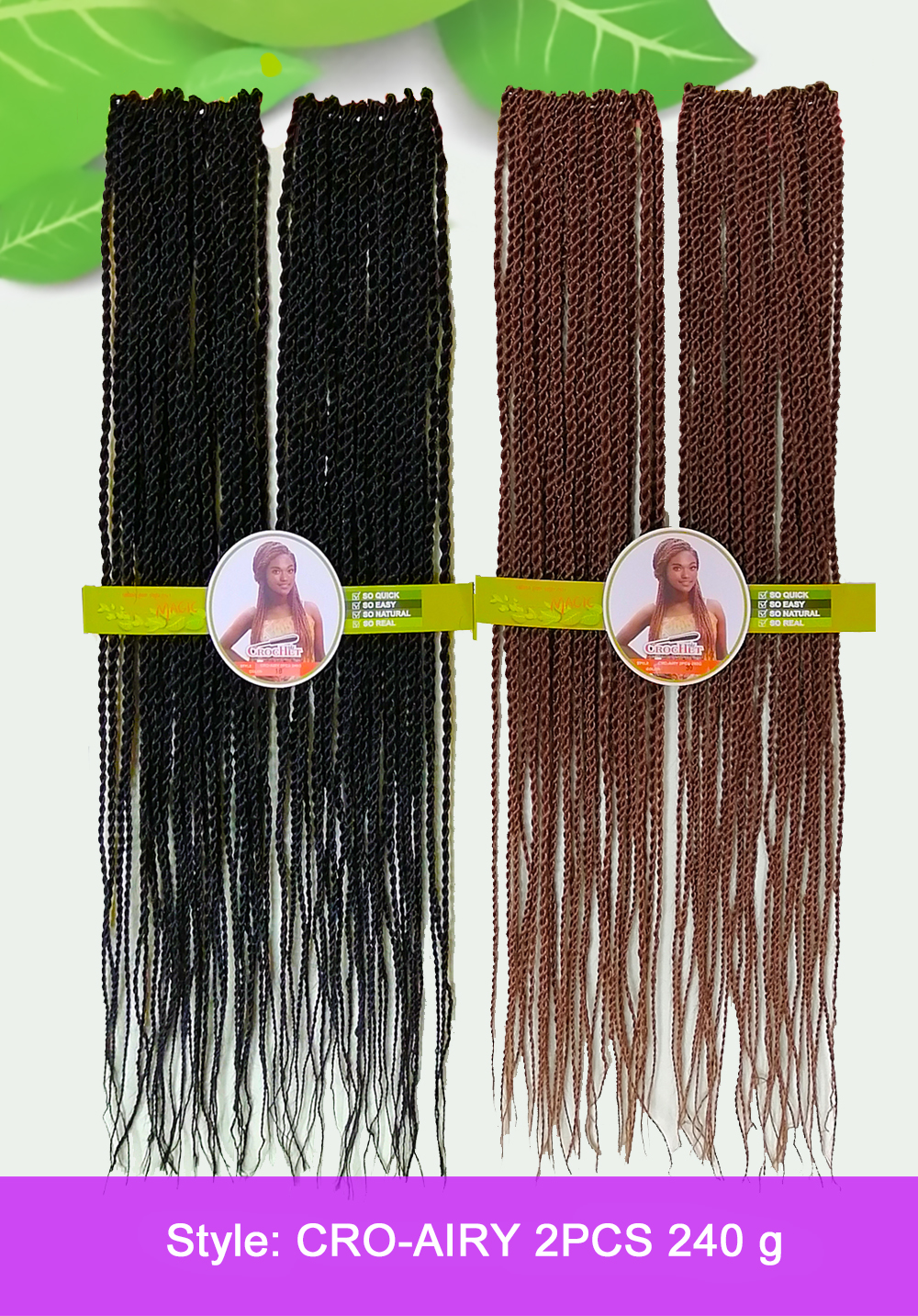 Crochet braids 27 inch